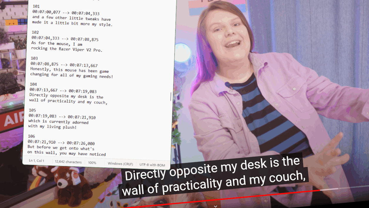 Closed Captioning/Subtitles